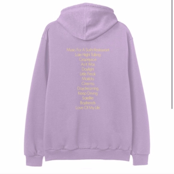 Harry Styles Lavender Tracklist Harry's House Hoodie Medium - Picture 2 of 10